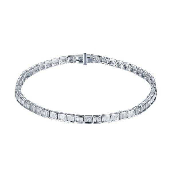 18K金滿鑽鑽石手鍊