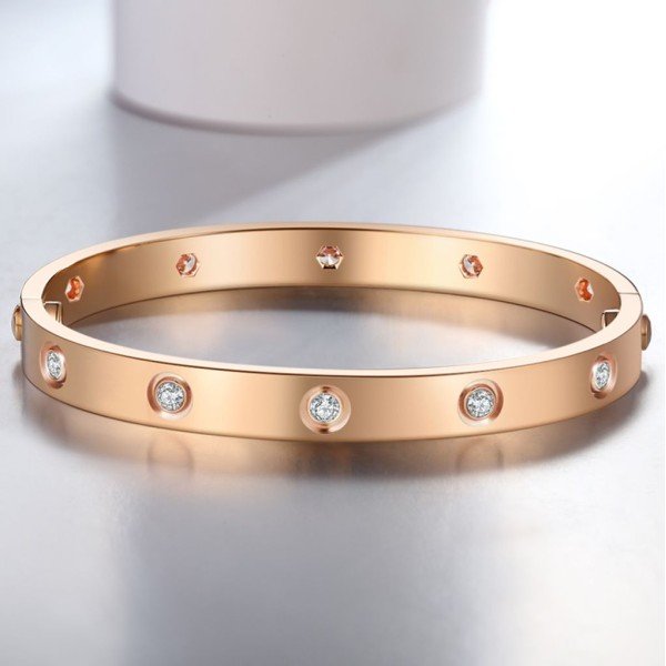 輕奢10鑽款式手鐲