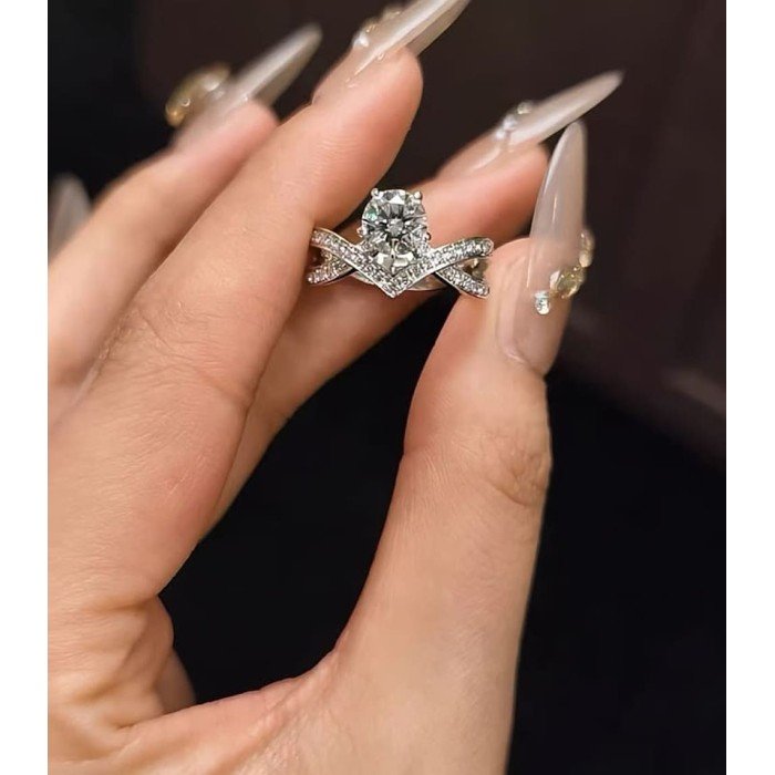 冠冕公主的夢幻鑽戒：《IGI》PT950∣1.20克拉鑽戒