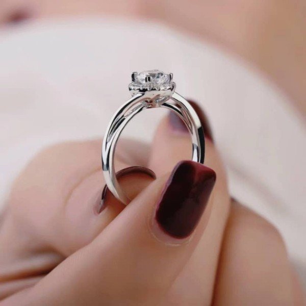 培育鑽1克拉鑽戒