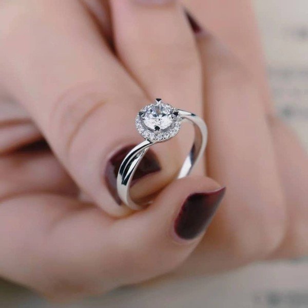 培育鑽1克拉鑽戒