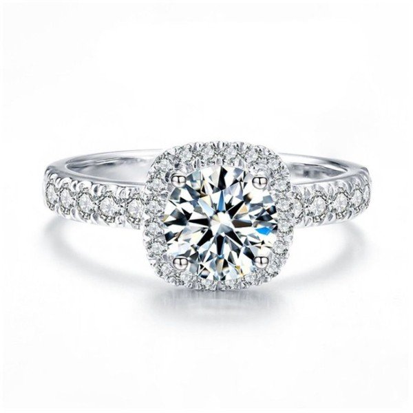 PT950-1.0克拉豪華鑽戒