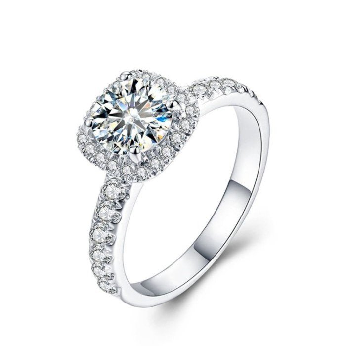 PT950-1.0克拉豪華鑽戒