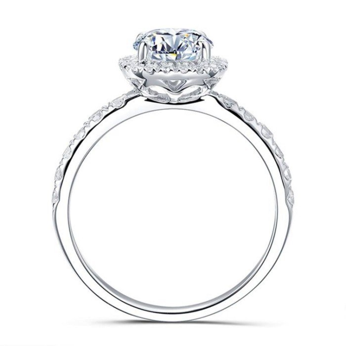 PT950-1.0克拉豪華鑽戒