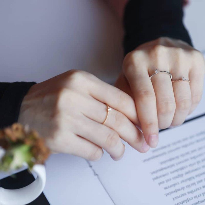 小清新百搭鑽戒