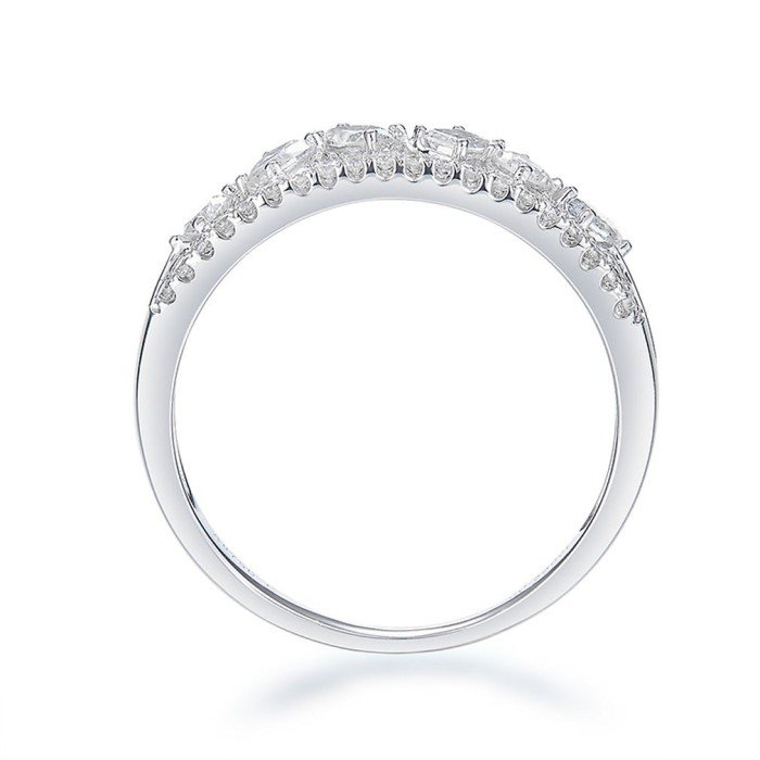 韻律天然鑽石排戒