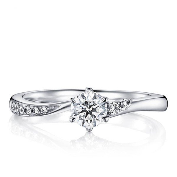 18K金0.30克拉鑽戒