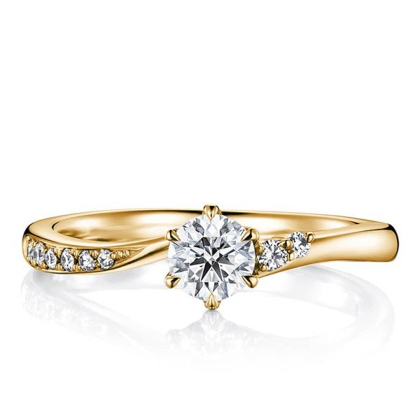 18K金0.30克拉鑽戒