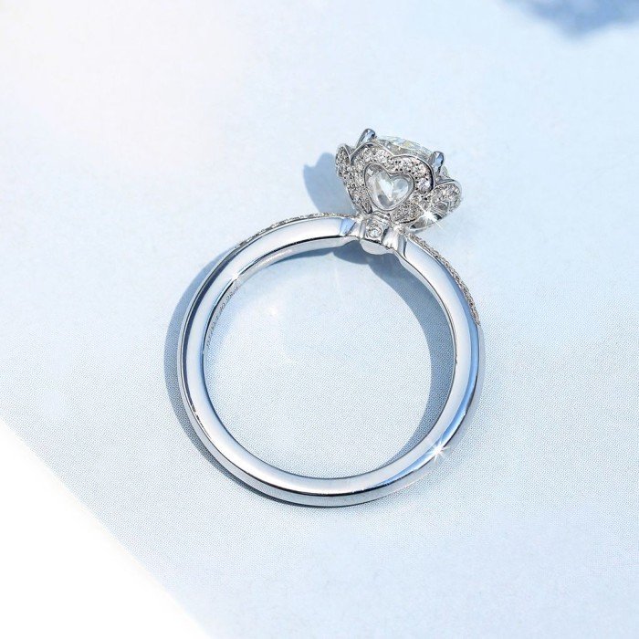 花語GIA天然0.5克拉鑽戒