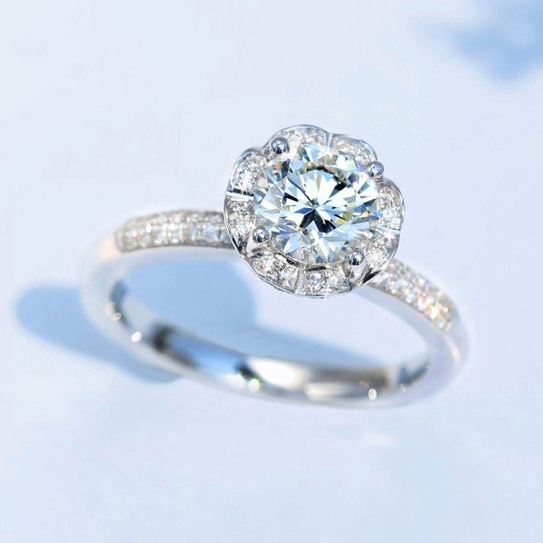 花語GIA天然0.5克拉鑽戒