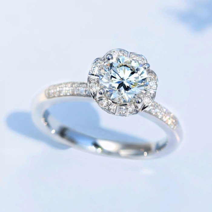 花語GIA天然0.5克拉鑽戒