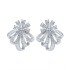 18K金花瓣款鑽石耳環