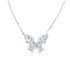 蝴蝶造型款式鑽石項鍊