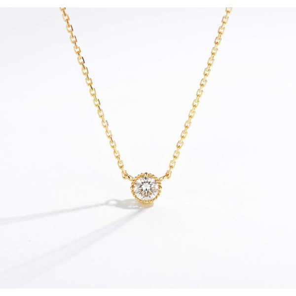 典雅18K金鑽石鎖骨項鍊∣低調閃耀、高調性感