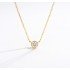 典雅18K金鑽石鎖骨項鍊∣低調閃耀、高調性感