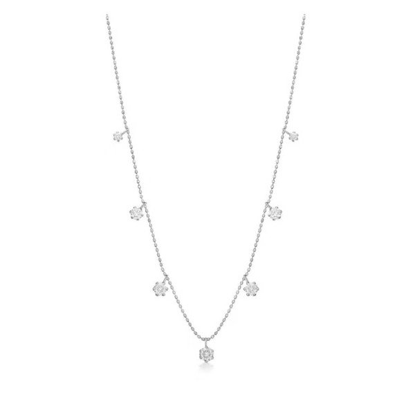 天然1克拉滿天星鑽石項鍊