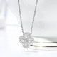 0.57克拉四葉草鑽石項鍊